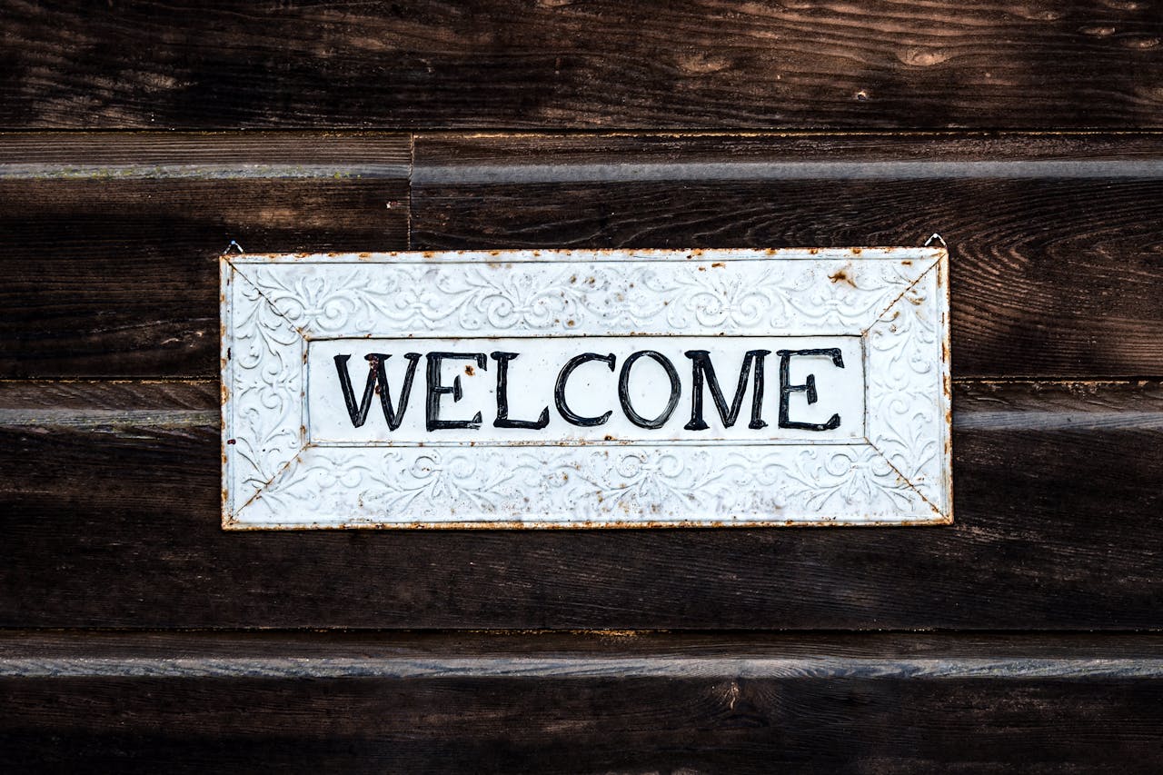 A warm welcome!